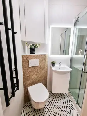 Łazienka w obiekcie Central Park Krochmalna Atelier, Rondo ONZ Metro