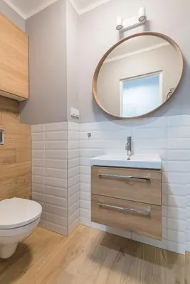 Łazienka w obiekcie Close-Urban Chic - Ogrodowa Residence Cozy Studio in Central Warsaw