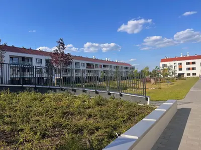Budynek, w którym mieści się apartament