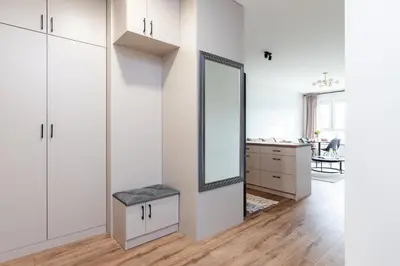 Kuchnia lub aneks kuchenny w obiekcie Apartament Wilanów Prestige
