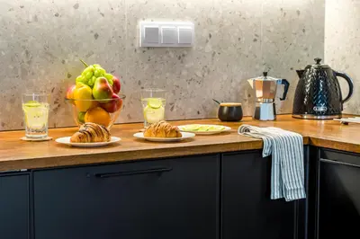 Jedzenie w apartamencie lub w pobliżu