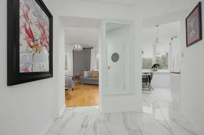 Plan piętra w obiekcie Bright Studio in Warsaw Close to the Old Town by Noclegi Renters