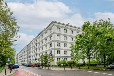 Budynek, w którym mieści się apartament
