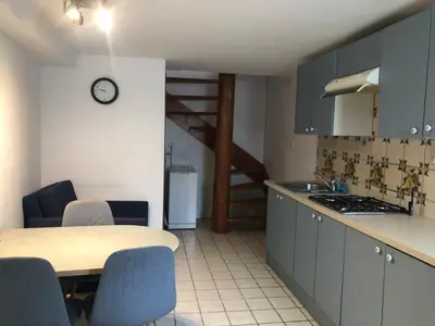 Kuchnia lub aneks kuchenny w obiekcie Studio Puławska