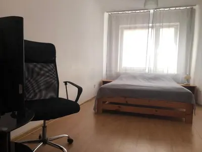 Łóżko lub łóżka w pokoju w obiekcie Studio Puławska