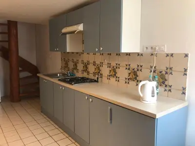 Kuchnia lub aneks kuchenny w obiekcie Studio Puławska