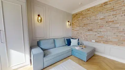 Część wypoczynkowa w obiekcie 'Bednarska' Fryderyk Apartment