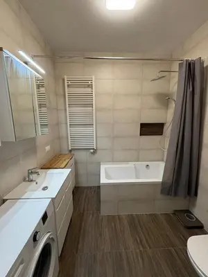 Łazienka w obiekcie Nowoczesny Apartament na Ursynowie