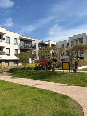 Budynek, w którym mieści się apartament