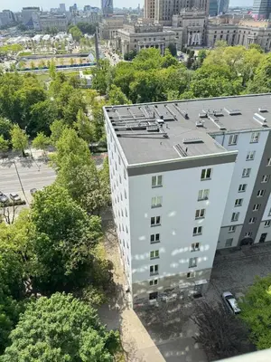 Budynek, w którym mieści się apartament