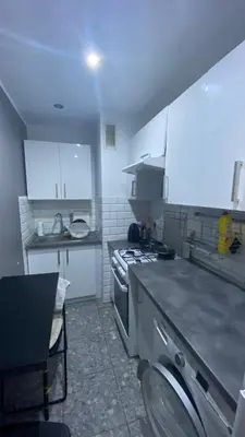 Kuchnia lub aneks kuchenny w obiekcie Rooms in Warsaw - G9