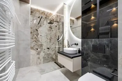 Łazienka w obiekcie Chronos Luxury Apartments