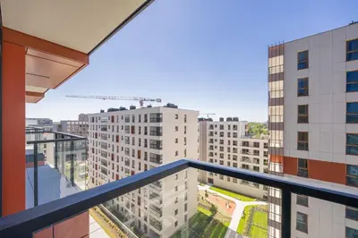 Budynek, w którym mieści się apartament