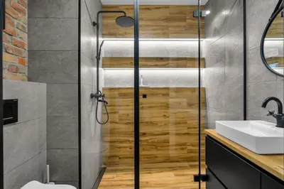 Łazienka w obiekcie Warsaw Targowa Studio - 50m2, Top location - by Rentujemy