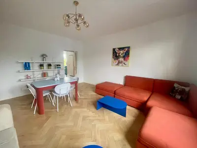 Część wypoczynkowa w obiekcie Dog of Warsaw Apartment - Odolańska