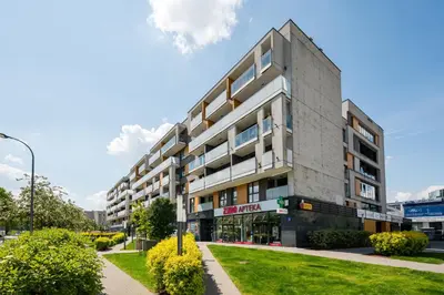 Budynek, w którym mieści się apartament