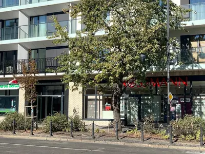 Budynek, w którym mieści się apartament