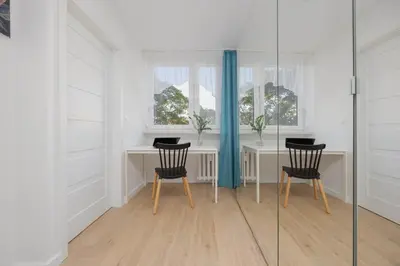 Plan piętra w obiekcie Bright Apartment in Warsaw's Ochota District by Noclegi Renters