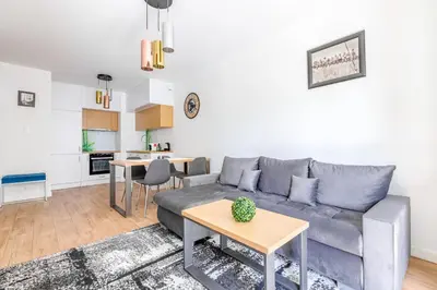 Kuchnia lub aneks kuchenny w obiekcie Luxury 2 rooms apartment - metro 450m - parking - City Center Apartments