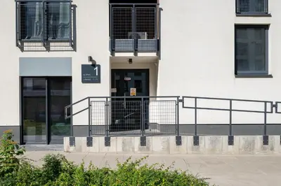 Balkon lub taras w obiekcie Ursus Deluxe Apartment by BookingHost