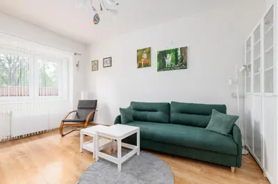 Część wypoczynkowa w obiekcie RentPlanet - Apartament Krajewskiego
