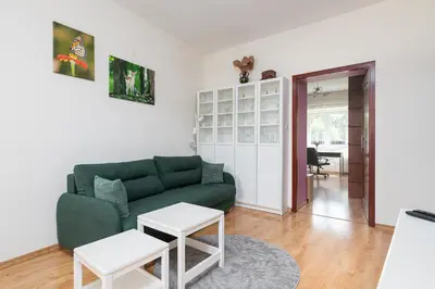 Część wypoczynkowa w obiekcie RentPlanet - Apartament Krajewskiego