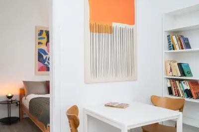 Część wypoczynkowa w obiekcie Warsaw Concierge Soho