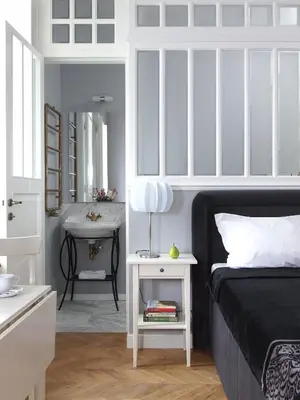 Łóżko lub łóżka w pokoju w obiekcie Warsaw Concept