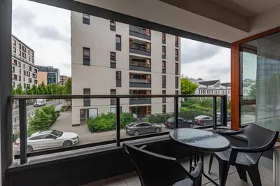 Balkon lub taras w obiekcie Zdziechowskiego 4 by Homeprime