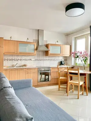 Kuchnia lub aneks kuchenny w obiekcie Suite Loft Apartment