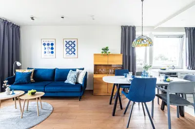 Część wypoczynkowa w obiekcie Perfect central spot! by VAYA STAYS