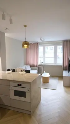 Plan piętra w obiekcie Modern apartment Powiśle, Warszawa