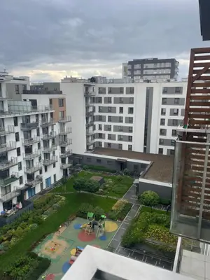 Budynek, w którym mieści się apartament