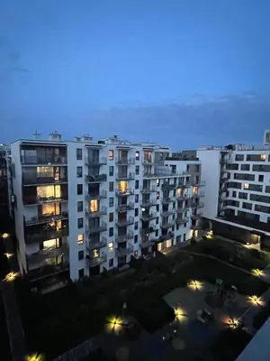 Budynek, w którym mieści się apartament