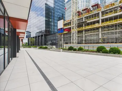 Budynek, w którym mieści się apartament