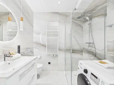 Łazienka w obiekcie Prosta 69D SuperApart