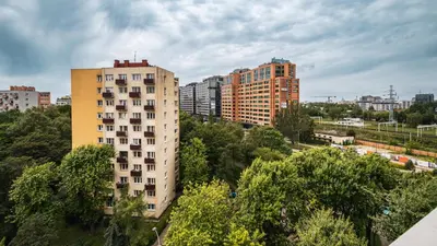 Budynek, w którym mieści się apartament