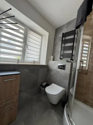 Łazienka w obiekcie Cozy Studio Warszawa Praga PGE Stadion