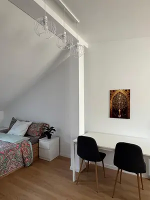 Część wypoczynkowa w obiekcie Cozy Studio Warszawa Praga PGE Stadion