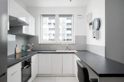 Plan piętra w obiekcie Praga Ostrobramska Modern Apartament by BookingHost