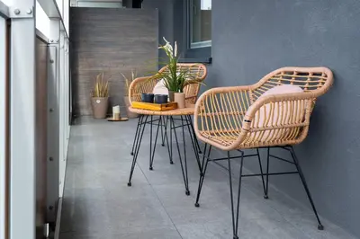 Plan piętra w obiekcie Orange Glow Apartment Terrace AC Free Parking