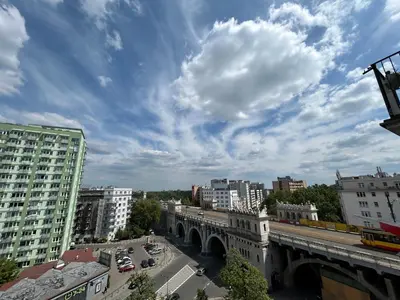 Plan piętra w obiekcie Powiśle Skyview Apartment