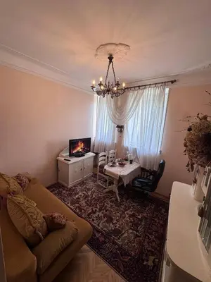 Telewizja i/lub zestaw kina domowego w obiekcie Sweet room for couple or girls