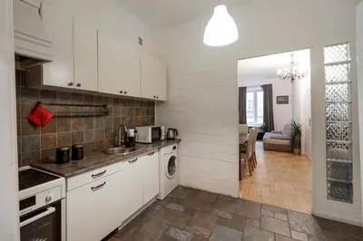 Kuchnia lub aneks kuchenny w obiekcie Golden Apartments - Great Location- Warsaw Stays-F14