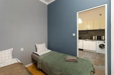 Kuchnia lub aneks kuchenny w obiekcie Golden Apartments - Great Location- Warsaw Stays-F14