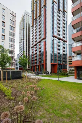 Budynek, w którym mieści się apartament