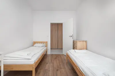 Łóżko lub łóżka w pokoju w obiekcie Przebiśniegów 6 by Homeprime