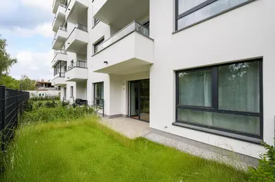 Budynek, w którym mieści się apartament