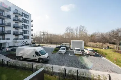 Budynek, w którym mieści się apartament