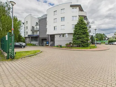 Budynek, w którym mieści się apartament